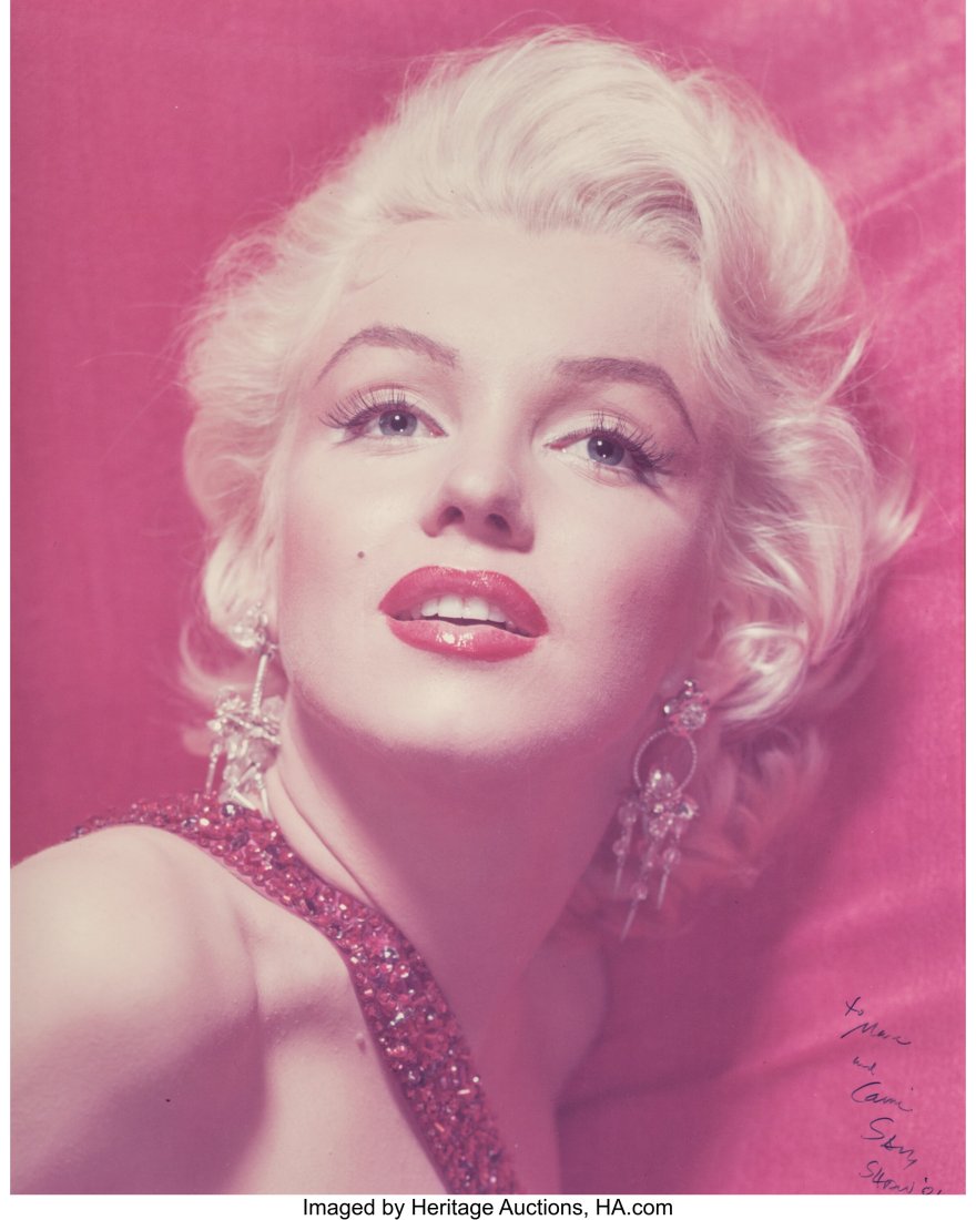Sam Shaw (American, 1912-1999) Marilyn Monroe, G: Sam Shaw (American, 1912-1999) Marilyn Monroe, Glamour Shot, 1952 Dye coupler print, printed 1986 28-1/4 x 22-1/2 inches (71.8 x 57.2 cm&rp