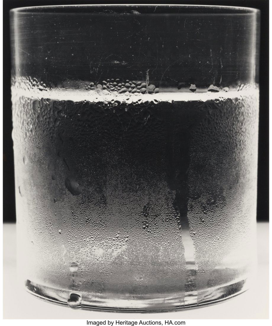 Amanda Means (American, 1950) Water Glass 1, 200: Amanda Means (American, 1950) Water Glass 1, 2004 Gelatin silver print 31 x 25-3/4 inches (78.7 x 65.4 cm) (image/sheet) Signed, t