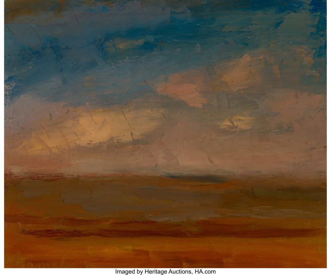 Constant Permeke (Belgian, 1886-1952) Marine Oil: Constant Permeke (Belgian, 1886-1952) Marine Oil on canvas 19-3/4 x 23-1/2 inches (50.2 x 59.7 cm) Signed lower left: Permeke PROVENANCE: Ch