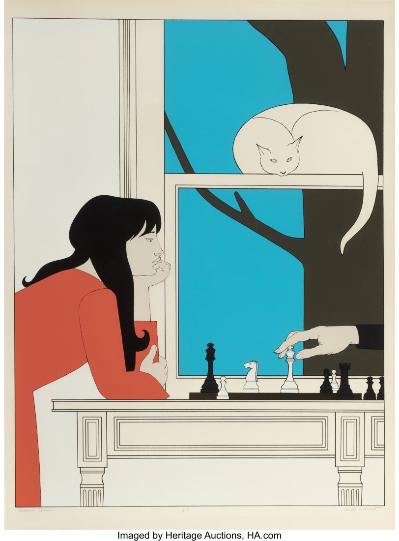 Will Barnet (American, 1911-2012) Seventh Season: Will Barnet (American, 1911-2012) Seventh Season, 1975 Serigraph in colors on paper 39-1/2 x 29-1/2 inches (100.3 x 74.9 cm) (sheet) A&p