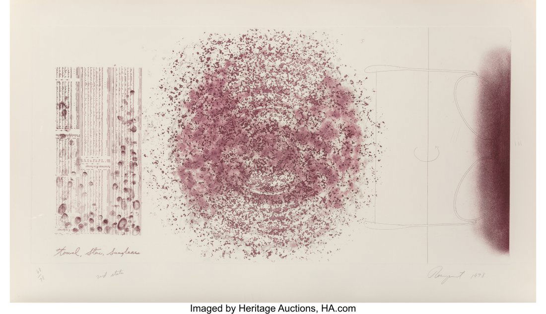 James Rosenquist (1933-2017) Towel, Star, Sungla (1 of 3)