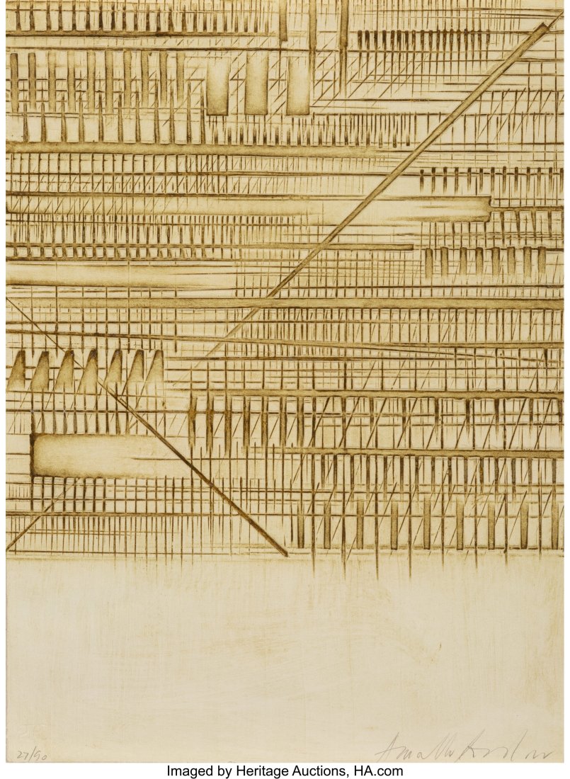 Arnaldo Pomodoro (b. 1926) Untitled, from Sette (1 of 2)