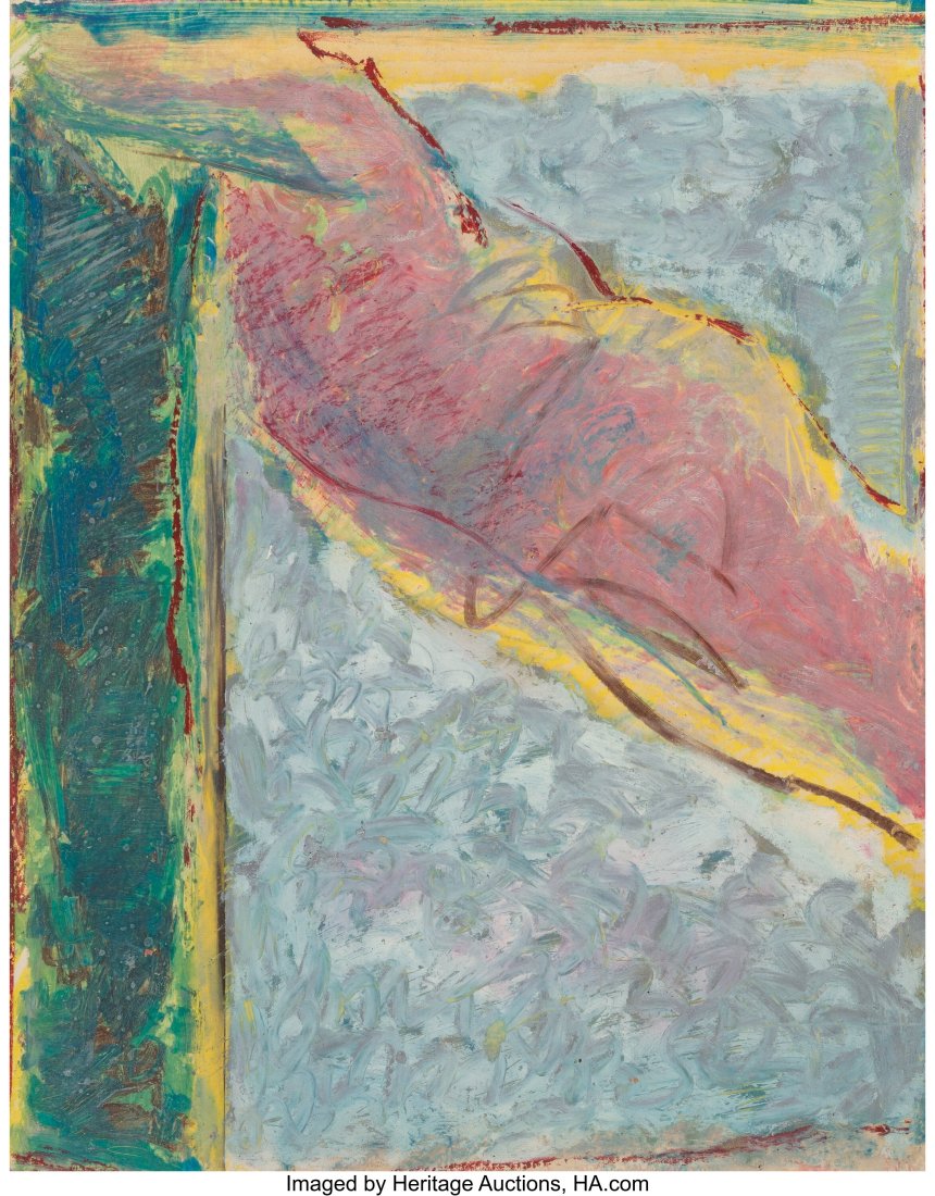 Richards Ruben (1925-1998) Venetian Trilogy II,: Richards Ruben (1925-1998) Venetian Trilogy II, 1987 Oil pastel on paper 14 x 11 inches (35.6 x 27.9 cm) (sheet) Signed, titled, dated&com