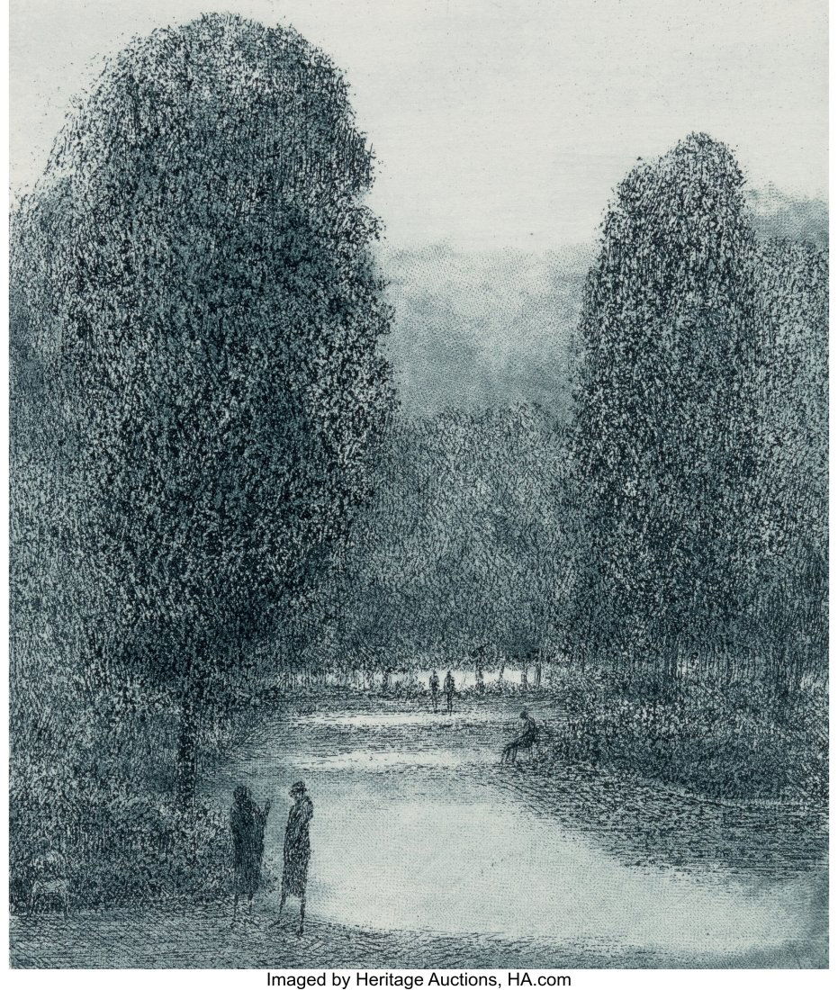 Harold Altman (American, 1924-2003) Conversation: Harold Altman (American, 1924-2003) Conversation VIII Etching in colors on wove paper 10-1/2 x 7-1/2 inches (26.7 x 19.1 cm) (sheet) Ed&period