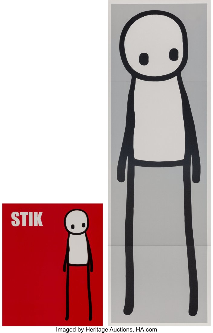 Stik (20th century) Stik (Korean Translation), 2: Stik (20th century) Stik (Korean Translation), 2018 Paperback book with poster 10-1/4 x 8-1/4 x 3/4 inches (26 x 21 x 1.9 cm) (book) 30