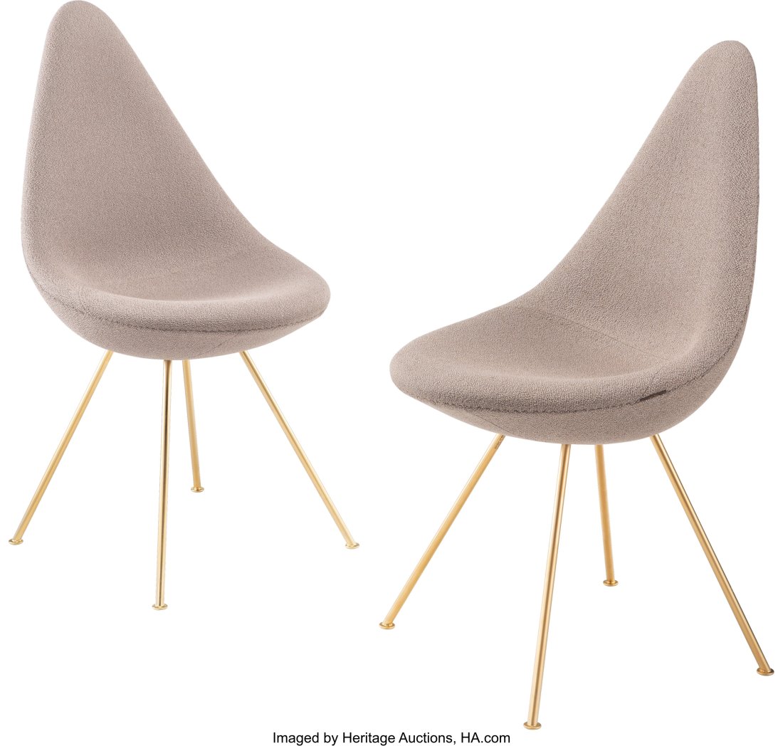 Arne Jacobsen (Danish, 1902-1971) Pair of Limite (1 of 4)