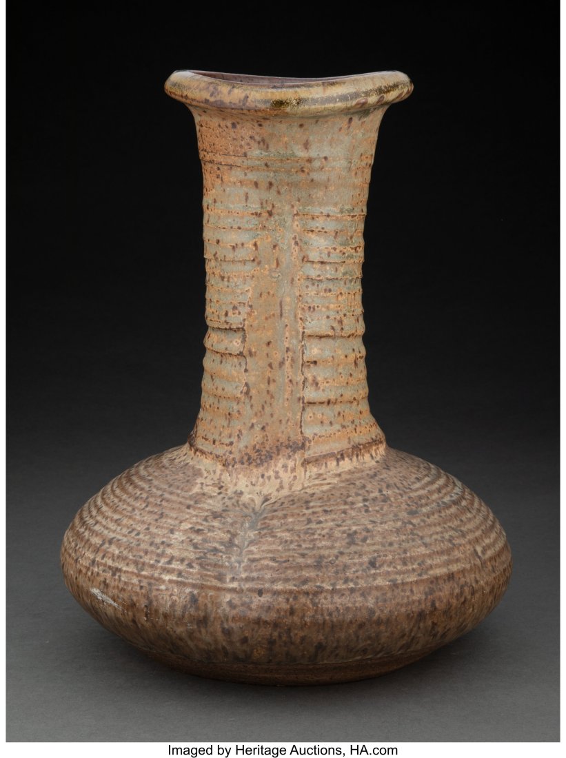 Karen Karnes (American, 1925-2016) Vessel Glazed (1 of 3)