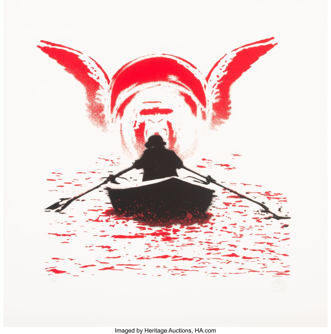 Nick Walker (b. 1969) A New Dawn, 2009 Screenpri: Nick Walker (b. 1969) A New Dawn, 2009 Screenprint in colors on wove paper 25-1/2 x 25-1/4 inches (64.8 x 64.1 cm) (sheet) Ed. 2