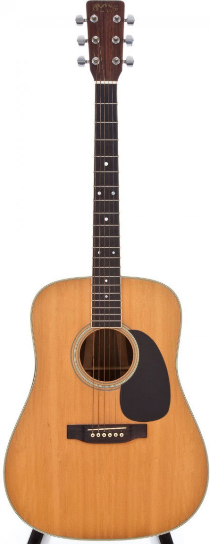 1988 Martin D-35 Natural Acoustic Guitar, #48187: 1988 Martin D-35 Natural Acoustic Guitar, #481876. Replaced pickguard. Loose binding at w