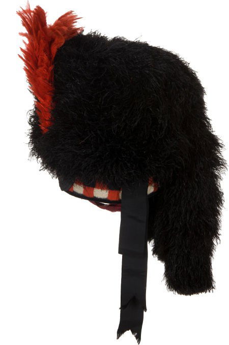 British Black Watch Busby ID'd To Lieut H.C. Ber: British Black Watch Busby ID'd To Lieut H.C. Berthon Died Of Wounds Received At Magersfontein South Af