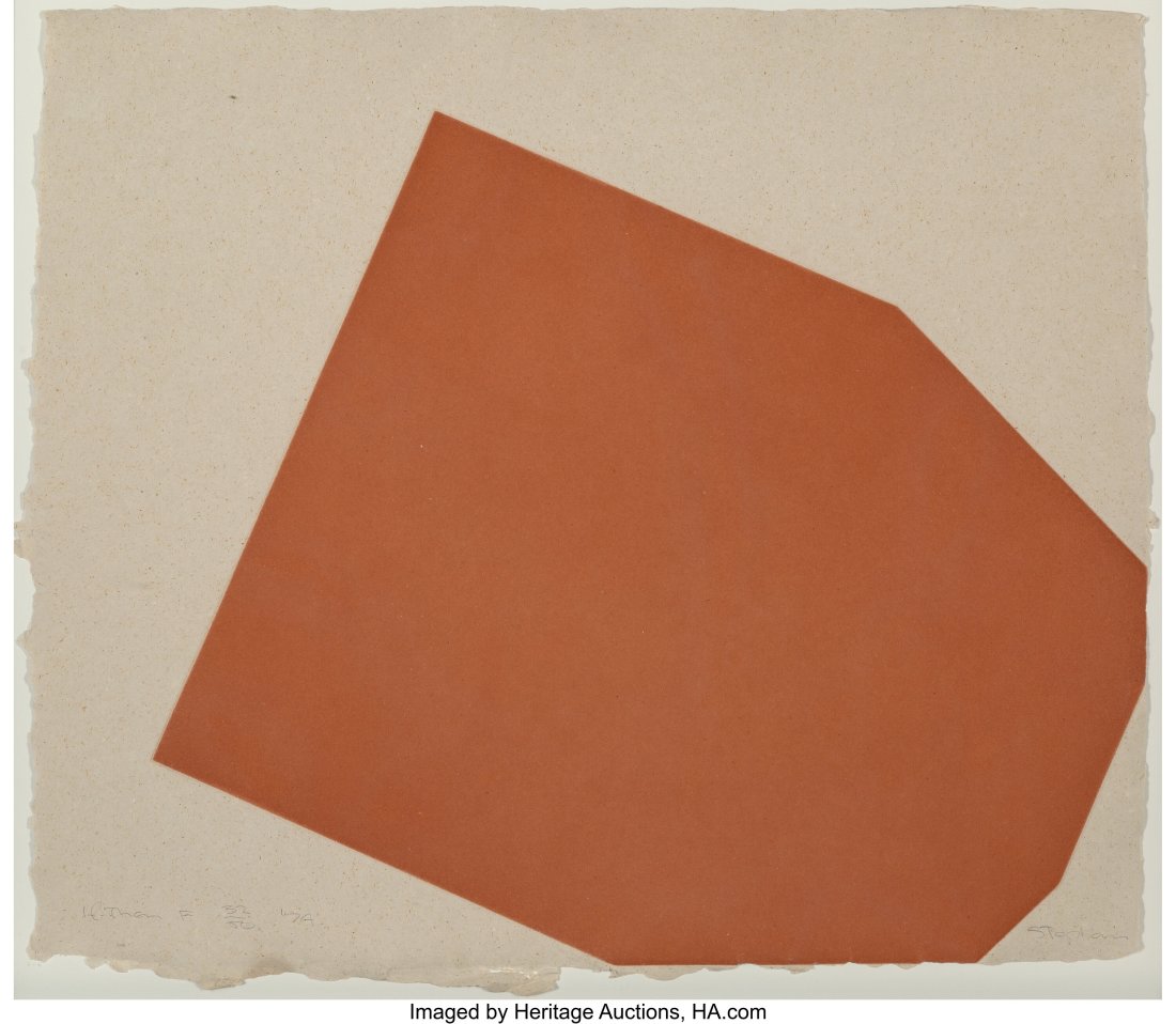 Gary Stephan (American, 1942) If Then F, 1974 Aq: Gary Stephan (American, 1942) If Then F, 1974 Aquatint on handmade paper 25-1/2 x 29-1/2 inches (64.8 x 74.9 cm) (sheet) Ed. 32&s