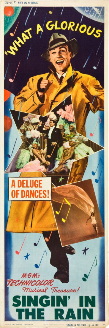 Singin' in the Rain (MGM, 1952). Door Panels (2): Singin' in the Rain (MGM, 1952). Door Panels (2) (20" X 60"). It's not every day we g