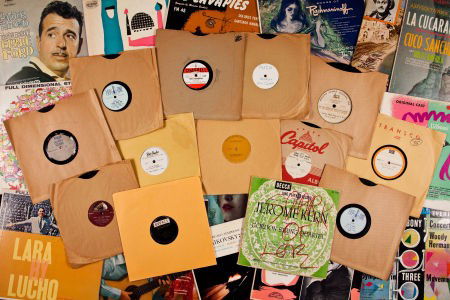 Ernie Kovacs' Personal Record Collection.: Ernie Kovacs' Personal Record Collection. An assortment of more than 300 LPs from Kovacs'