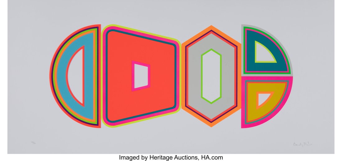 Beverly Fishman (b. 1955) Untitled (Pain, Asthma: Beverly Fishman (b. 1955) Untitled (Pain, Asthma, Depression, ADHD), 2019 Serigraph in colors on paper 18 x 38 inches (45.7 x 96.5