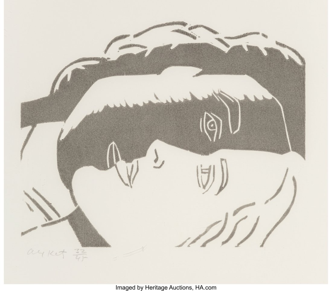 Alex Katz (b. 1927) Untitled, from A Tremor in t: Alex Katz (b. 1927) Untitled, from A Tremor in the Morning, 1986 Woodcut on wove paper 20 x 19-3/4 inches (50.8 x 50.2 cm) (sheet) Ed