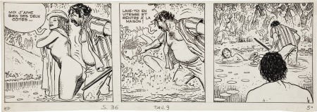 Milo Manara The Great Adventure Partial Panel Pa: Milo Manara The Great Adventure Partial Panel Page 81 Origi