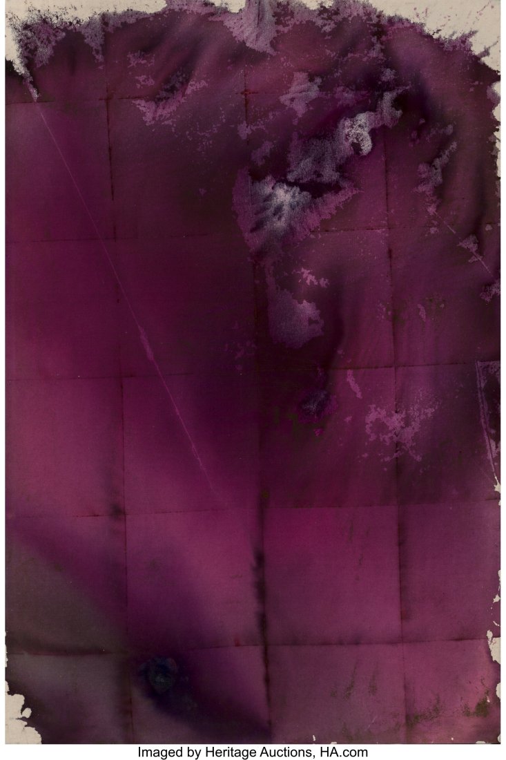 Dean Levin (b. 1988) Surface Stain #37, 2014 Oil: Dean Levin (b. 1988) Surface Stain #37, 2014 Oil and pigment on canvas 65-1/2 x 44-1/2 inches (166.4 x 113.0 cm) Signed, titled,