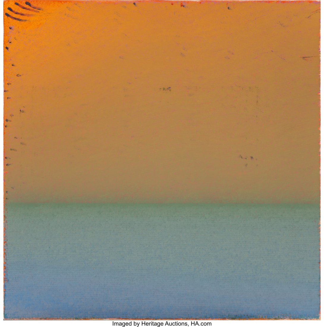 Warren Rohrer (1927-1995) According to Equation,: Warren Rohrer (1927-1995) According to Equation, 1986 Oil on linen 67 x 66 inches (170.2 x 167.6 cm) Signed, titled, and dated on the overlap: