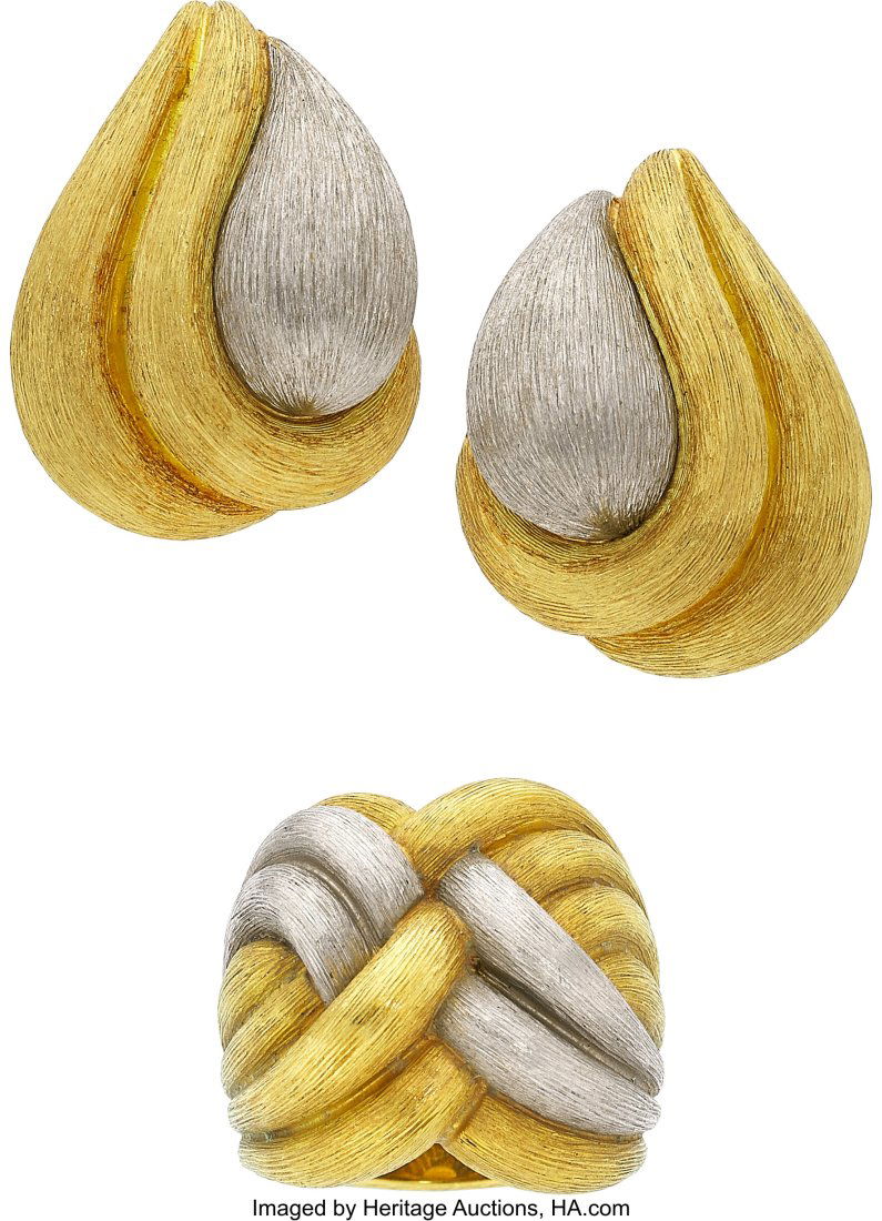 Henry Dunay Platinum, Gold Jewelry Suite  Metal (1 of 3)