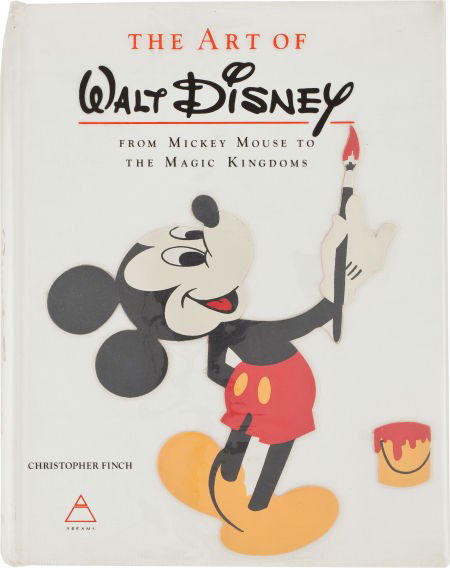 A Coffee Table Book.: A Coffee Table Book. Titled "The Art of Walt Disney," hardcover, by Christopher Finch, pu