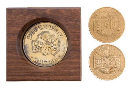 Three 'Photoplay Magazine' Awards, 1960s-1970s: Three 'Photoplay Magazine' Awards, 1960s-1970s All medallions; all presented to John Wayn