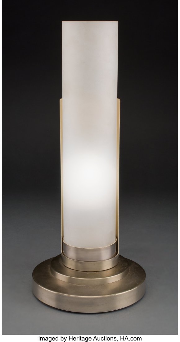 Jean Perzel (French, 1892-1986) Bedside Lamp Mod (1 of 3)