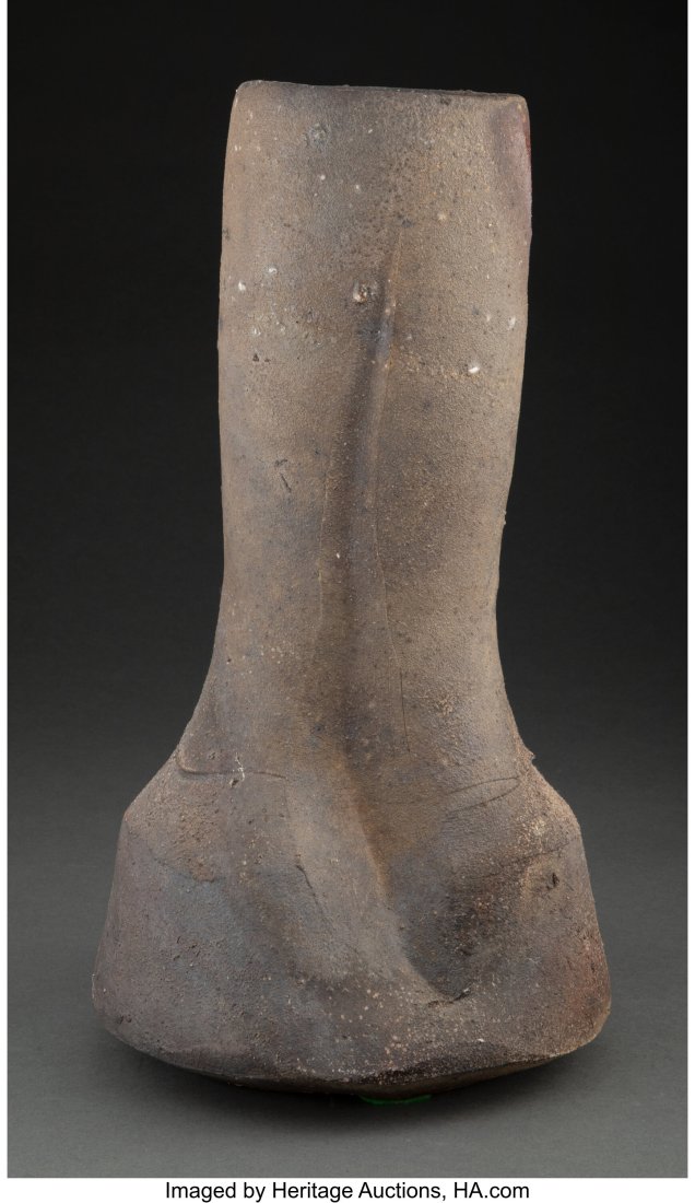 Paul Chaleff (American, b. 1947) Vase, 1997 Stone (1 of 3)