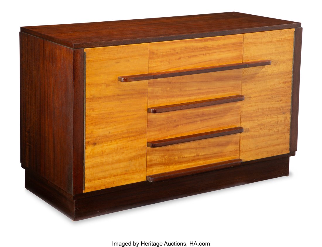 Wolfgang Hoffmann (Austrian, 1900-1969) Century: Wolfgang Hoffmann (Austrian, 1900-1969) Century of Progress Sideboard, 1933-1936, Romweber Company Wood 30 x 49 x 20 inches (76.2 x 124.5 x 50.8 c