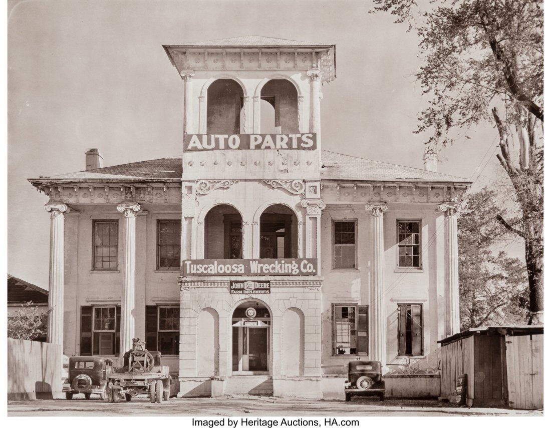 Walker Evans (American, 1903-1975) Converted Hom: Walker Evans (American, 1903-1975) Converted Home (Drish House), Tuscaloosa, Alabama, 1936 Toned gelatin silver print, printed later 10-3/8 x 13-1