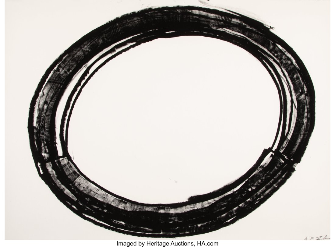 Richard Serra (b. 1939) Double Ring II, 1972 Lit: Richard Serra (b. 1939) Double Ring II, 1972 Lithograph on wove paper 35 x 48 inches (88.9 x 121.9 cm) (sheet) A.P. IX (asid