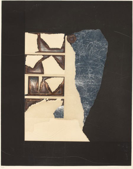 LOUISE NEVELSON (American, 1899-1988) Circus Wag: LOUISE NEVELSON (American, 1899-1988) Circus Wagon; Untitled (2), circa 1953-55;