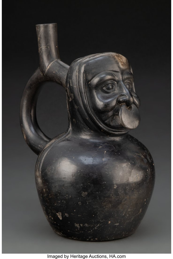 A Moche Blackware Vessel  Peru, c. 100 BC - 500 (1 of 1)