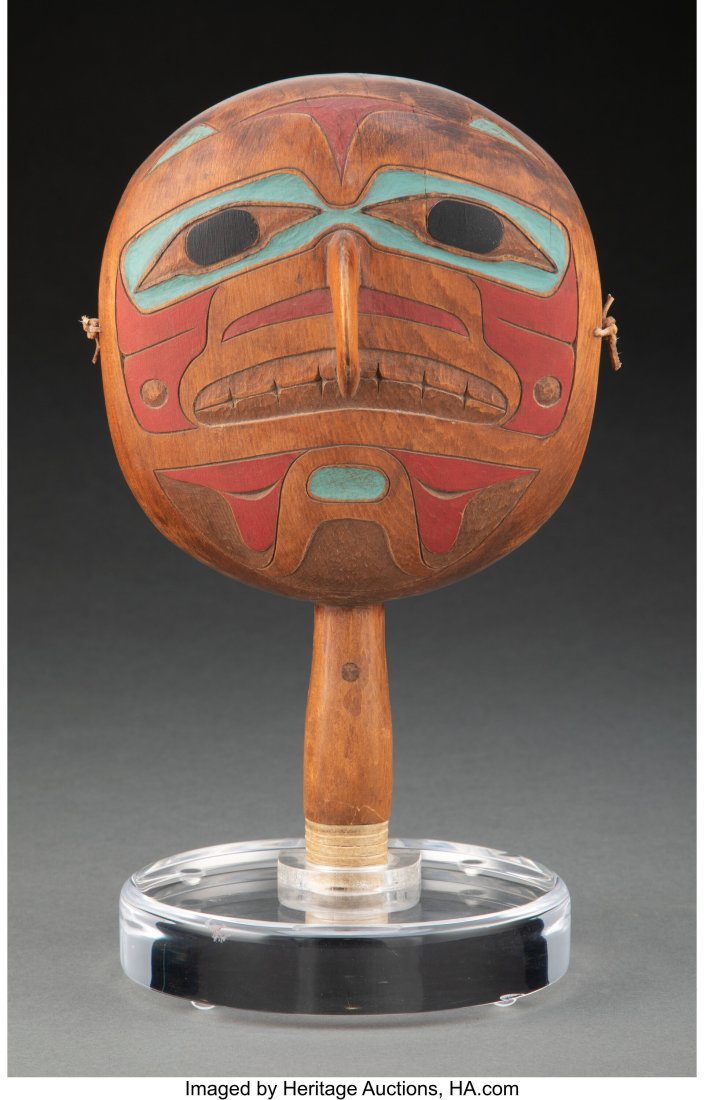 A Contemporary Northwest Coast-Style Polychrome (1 of 3)