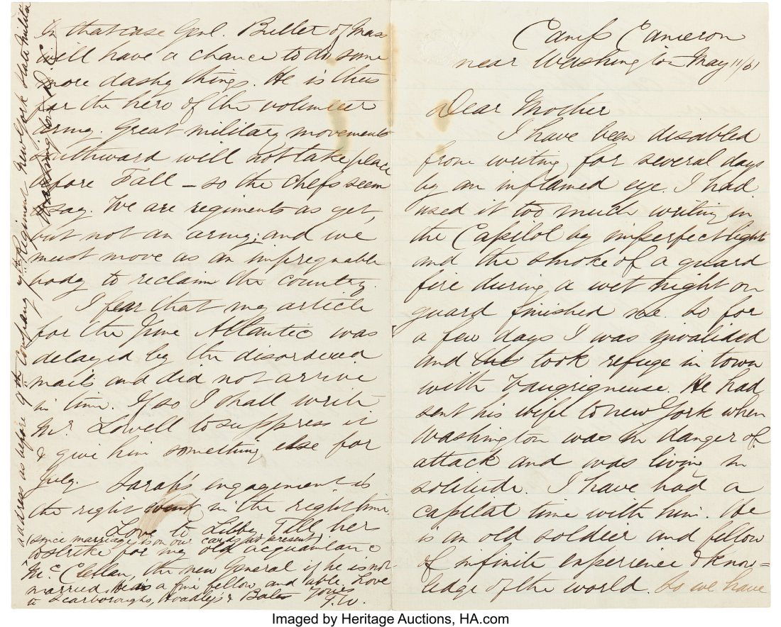 [Civil War]. One of the First Union Soldiers Kil (1 of 3)