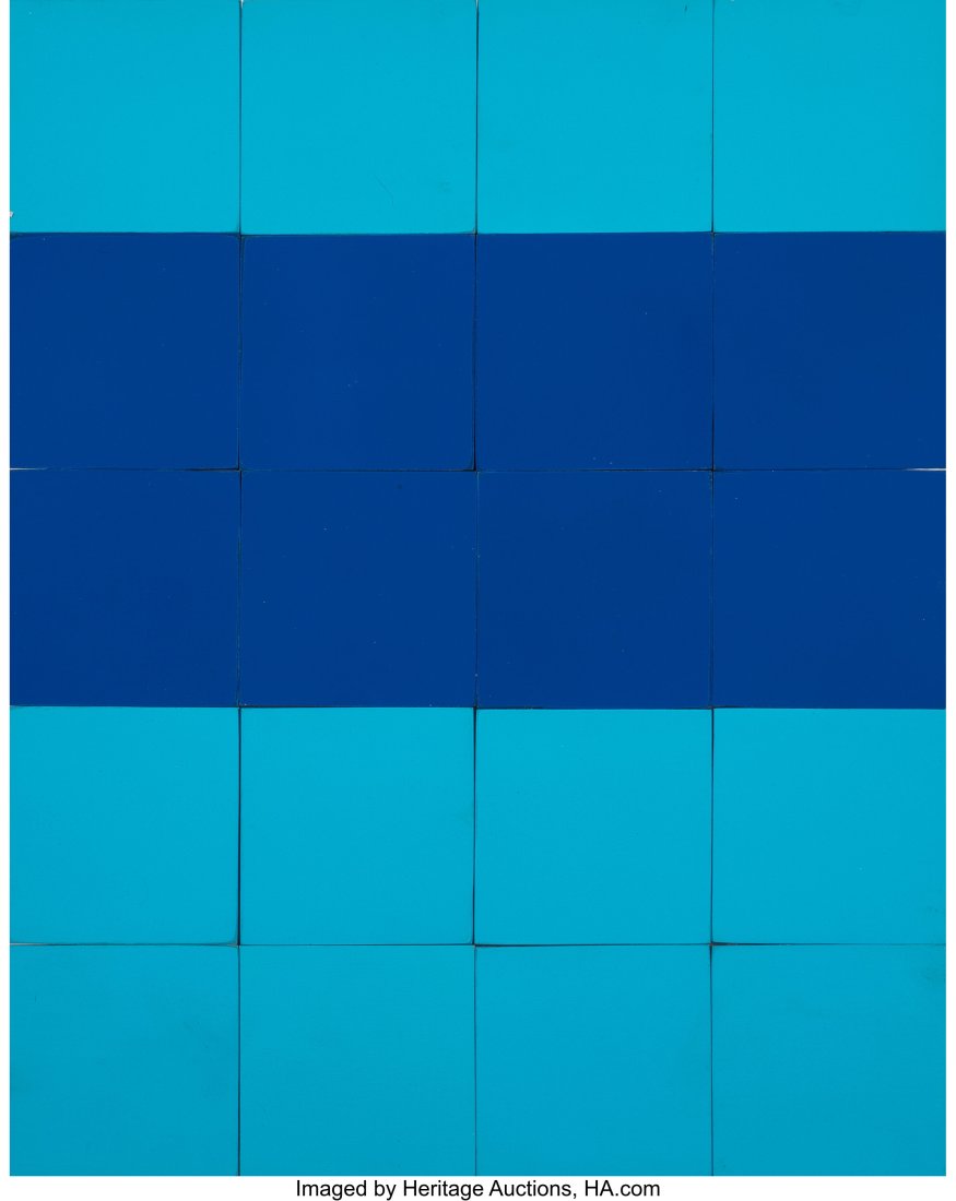 Henryk Stazewski (1894-1988) Abstract Compositio: Henryk Stazewski (1894-1988) Abstract Composition, 1967 Acrylic on wood mounted on Masonite 20-1/2 x 20 inches (52.1 x 50.8 cm) Signed and dated on the reve