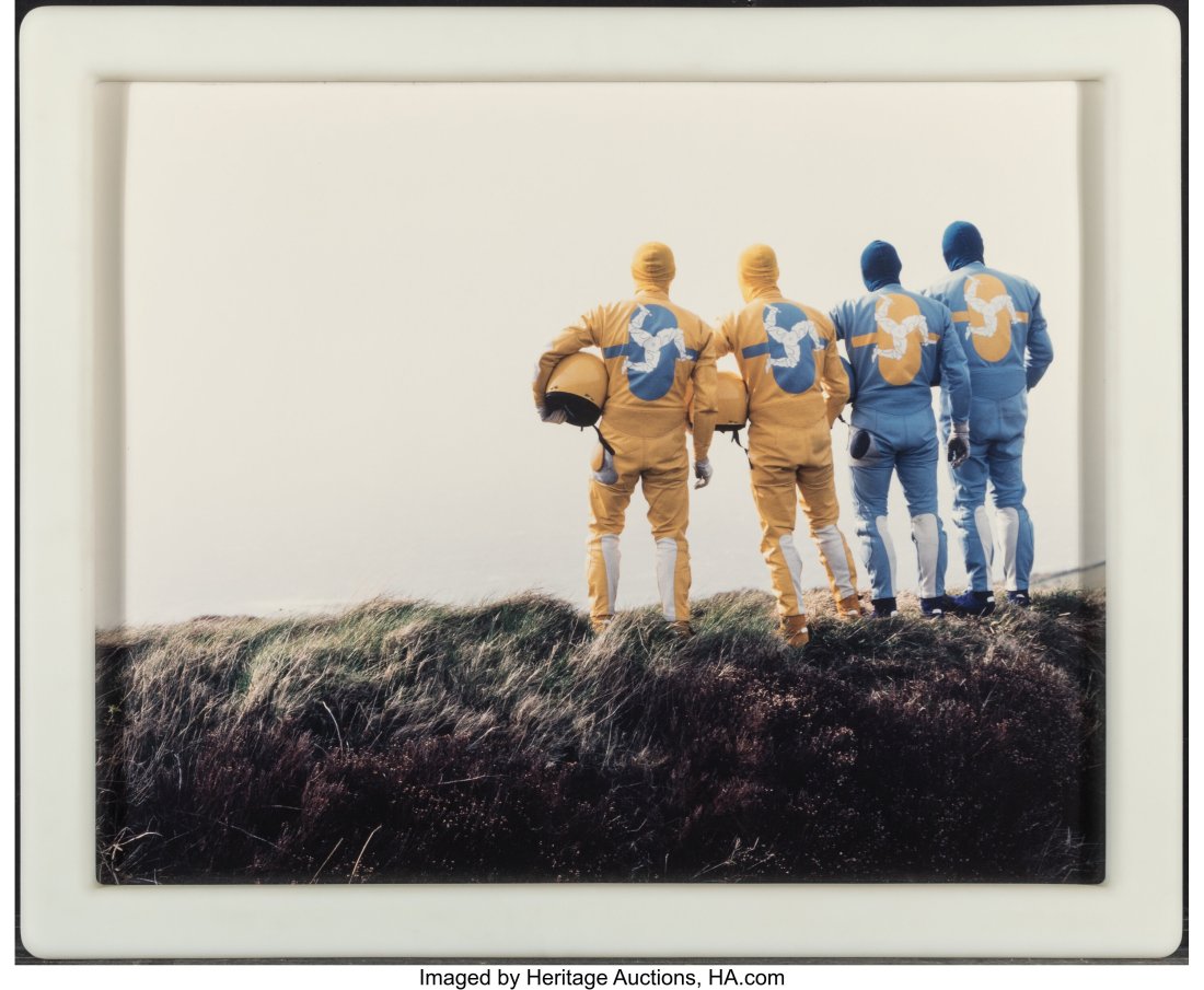 Matthew Barney (b. 1967) TI: Irish Sea, 1994 Dye: Matthew Barney (b. 1967) TI: Irish Sea, 1994 Dye coupler print in self-lubricating plastic frame 23-1/2 x 29-1/2 inches (59.7 x 74.9 cm) &l