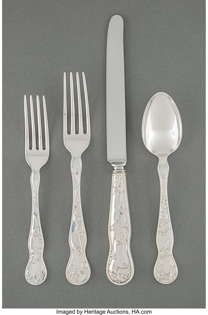 A Twenty-Six-Piece Tiffany & Co. American Garden (1 of 3)