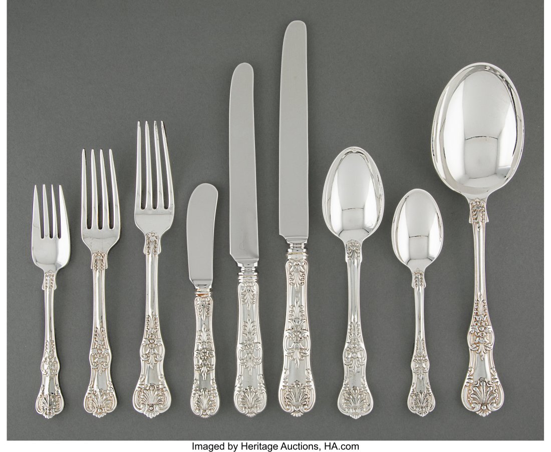 A One Hundred Seventeen-Piece Tiffany & Co. Engl (1 of 3)