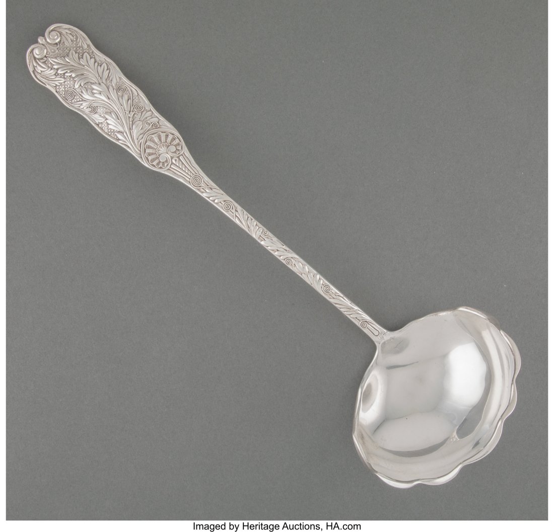 A Gorham Mfg. Co. St. Cloud Pattern Silver Soup (1 of 3)