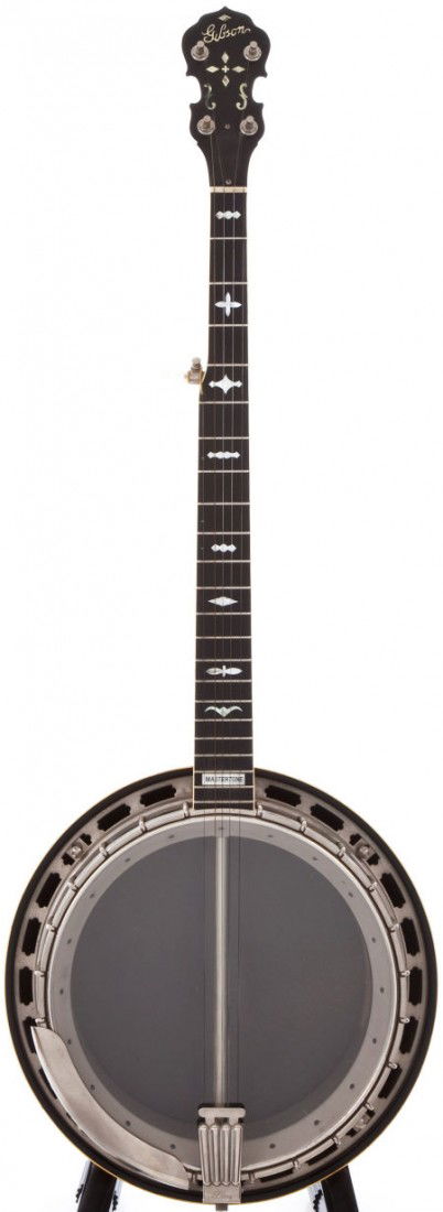 1977 Gibson RB-250 Mahogany 5-String Banjo, #061: 1977 Gibson RB-250 Mahogany 5-String Banjo, #06170797. All metal parts lightly corroded a