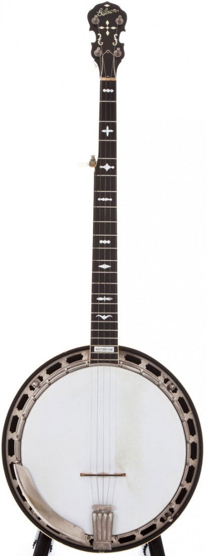 1979 Gibson RB-250 Mahogany 5-String Banjo, #722: 1979 Gibson RB-250 Mahogany 5-String Banjo, #72289028. All metal parts dull and corroded.