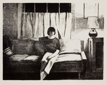 ROBERT BECHTLE (American, b. 1932) The Disappear: ROBERT BECHTLE (American, b. 1932)The Disappearance of Nancy B.; Nancy Sitting (2)<