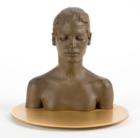 ROBERT GRAHAM (American, 1938-2008) Study for th: ROBERT GRAHAM (American, 1938-2008)Study for the Virgin, 1998/1999Cast bron