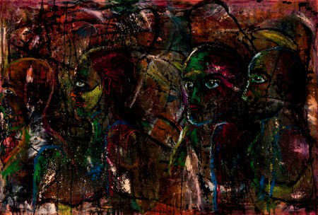 ALEJANDRO CARRACEDO DIAZ (Cuban, b. 1981) Un Lar: ALEJANDRO CARRACEDO DIAZ (Cuban, b. 1981) Un Largo Camino, 2011 Mixed media o