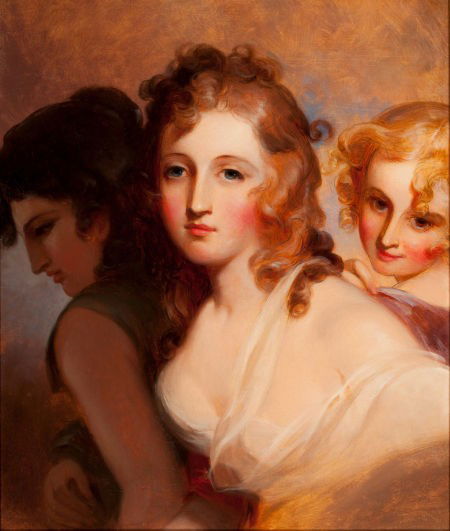 THOMAS SULLY (American, 1783-1872) The Hours, 18: THOMAS SULLY (American, 1783-1872)The Hours, 1850Oil on canvas 24 x 20