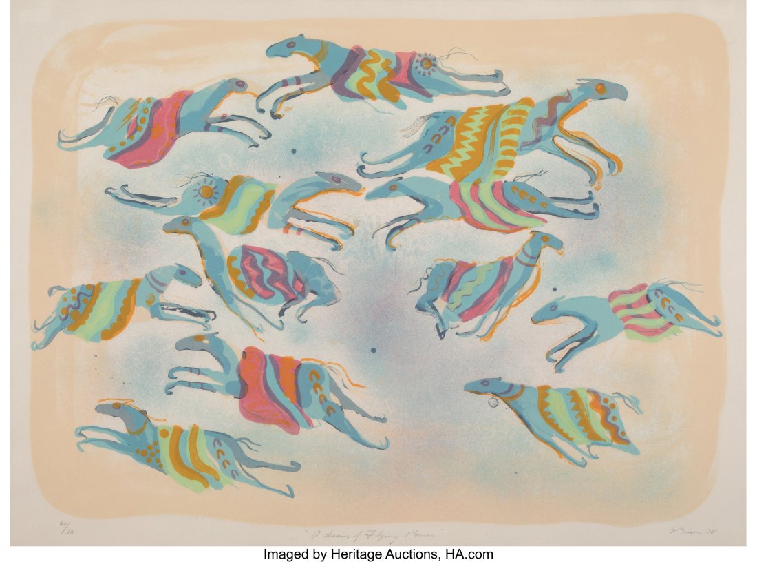 Earl Biss (American, 1947-1998) A Dream of Flyin (1 of 2)
