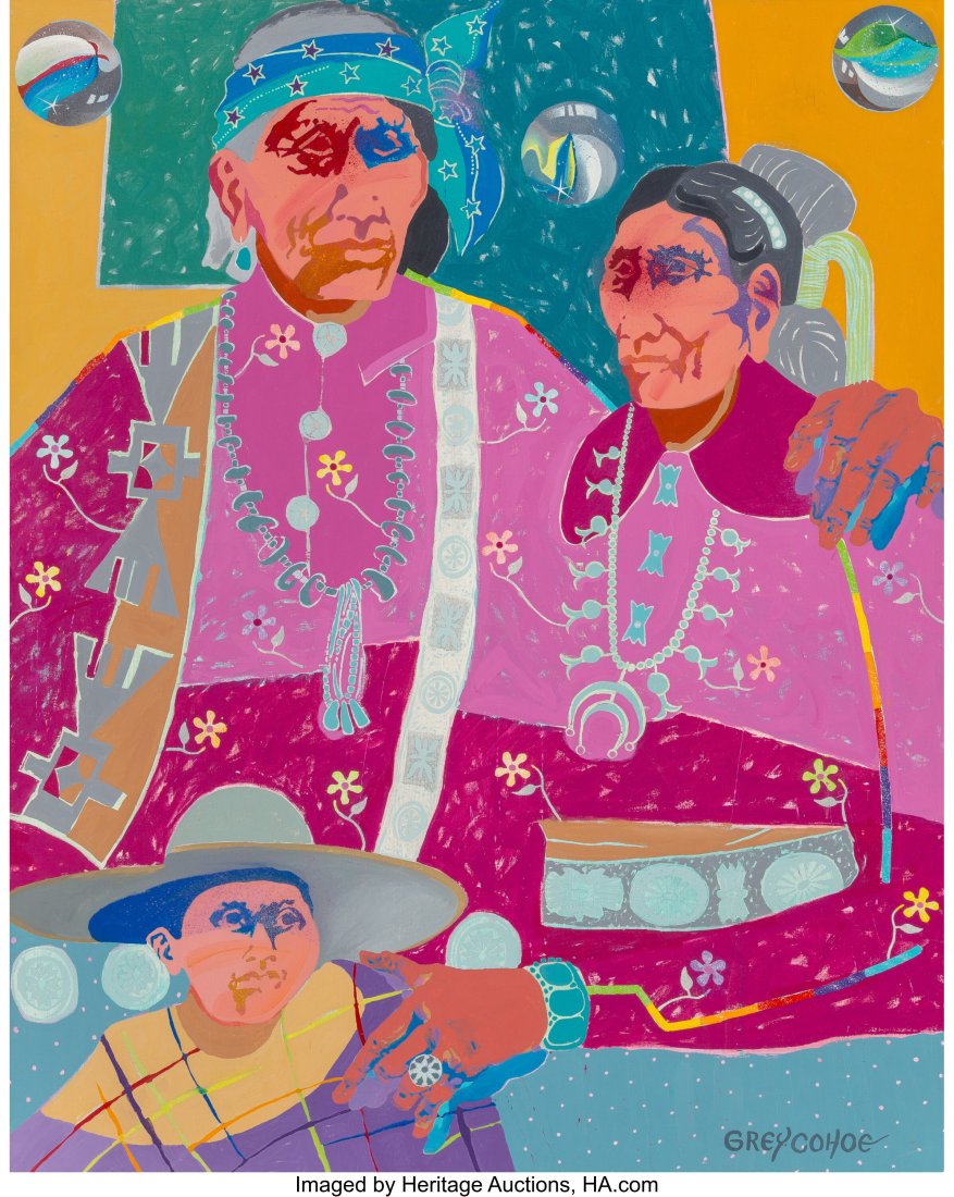 Grey Cohoe (American, 1944-1991) Morning Memory (1 of 3)