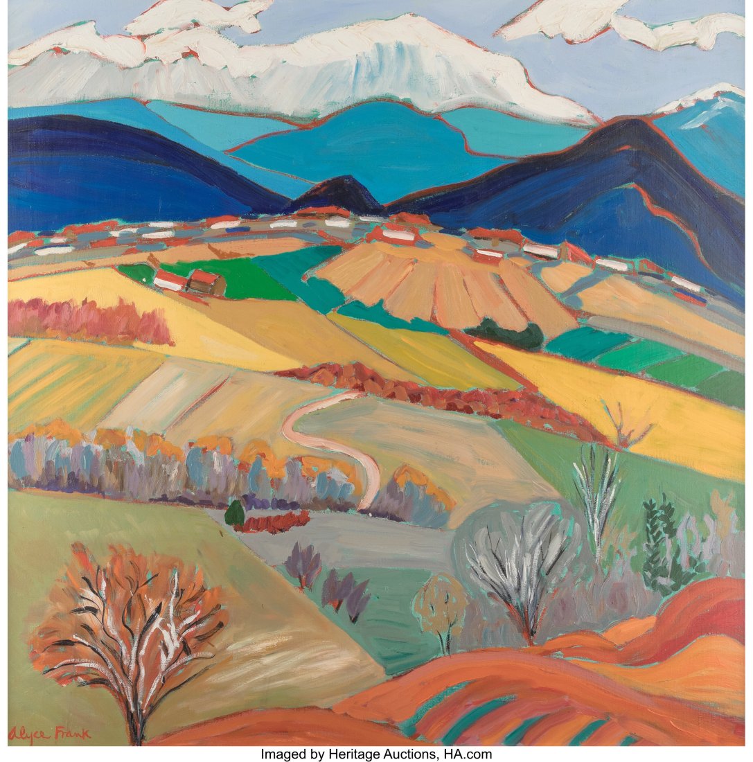 Alyce Frank (American, b. 1932) Looking Toward T (1 of 3)