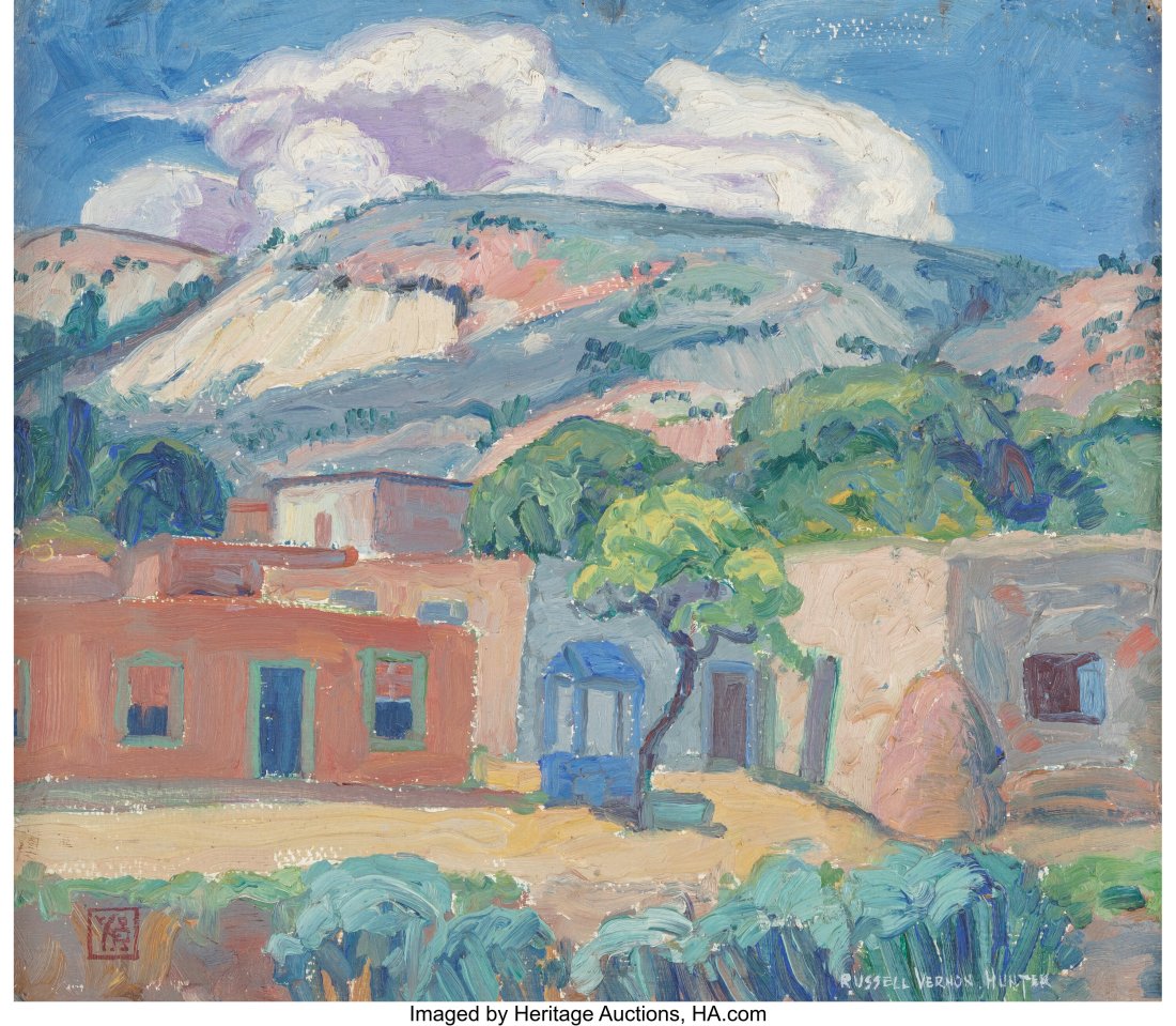 Russell Vernon Hunter (American, 1900-1955) Sant (1 of 3)