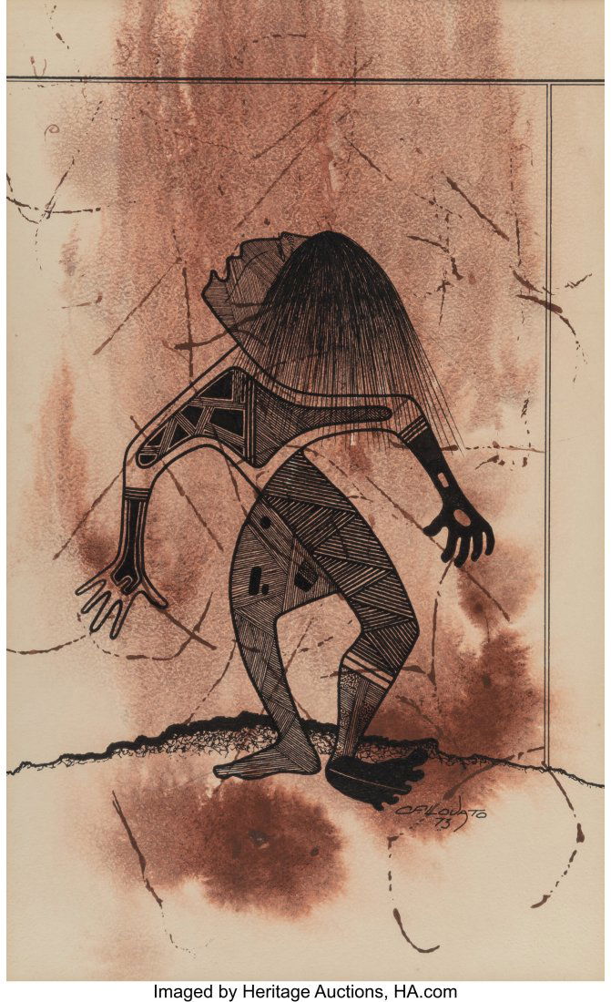 Charles Lovato (American, 1937-1987) Untitled, 1 (1 of 2)